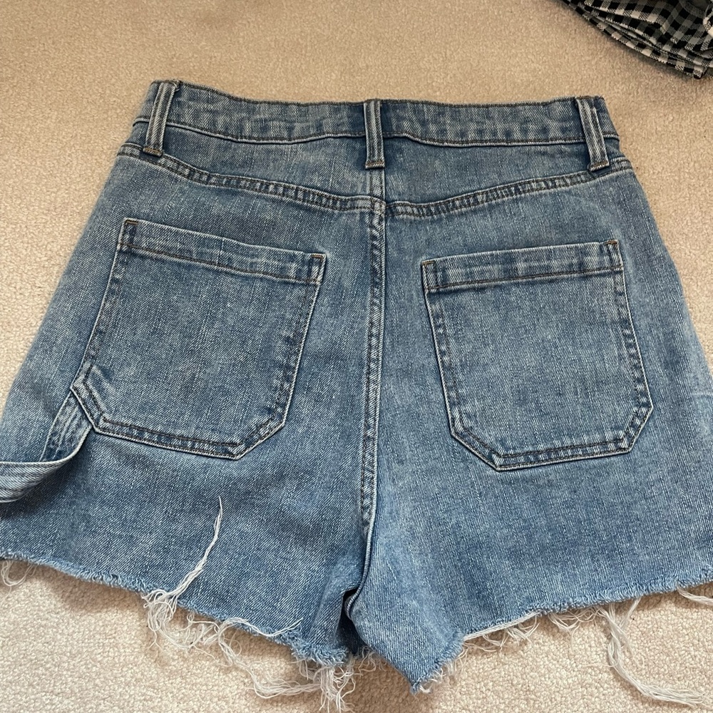 Target jean shorts. Size 6.